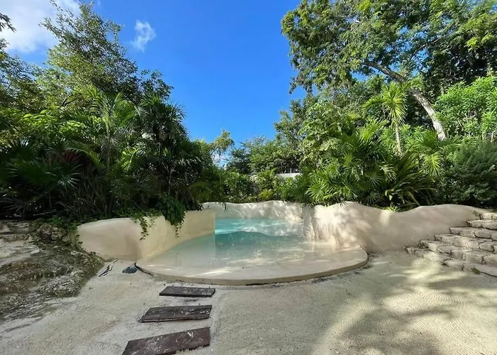Apartment Iik: Stylish Retreat In Tulum's Heart *