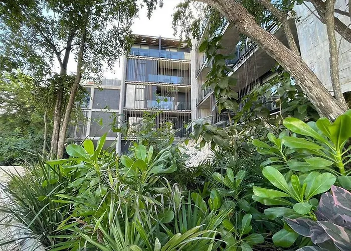 Iik: Stylish Retreat In Tulum's Heart Apartment