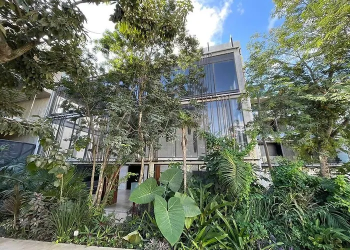 Iik: Stylish Retreat In Tulum's Heart Apartment